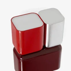 Tabata LN10 vägglampa dark burgundy/vemilion red