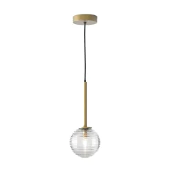 Tacoma taklampa IP44 antik mässing