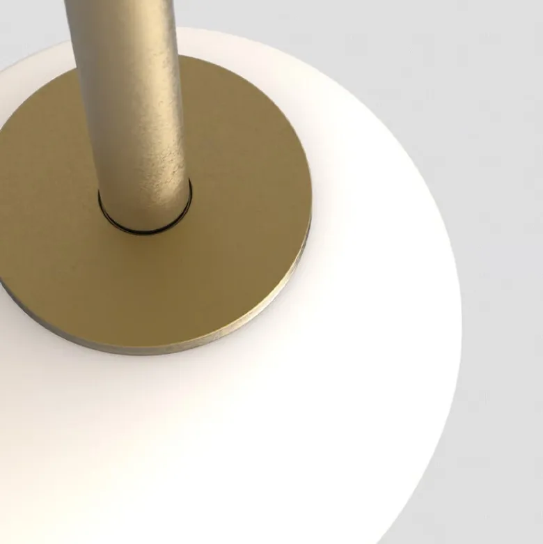 Tacoma taklampa IP44 antik mässing