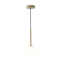 Tacoma taklampa IP44 antik mässing