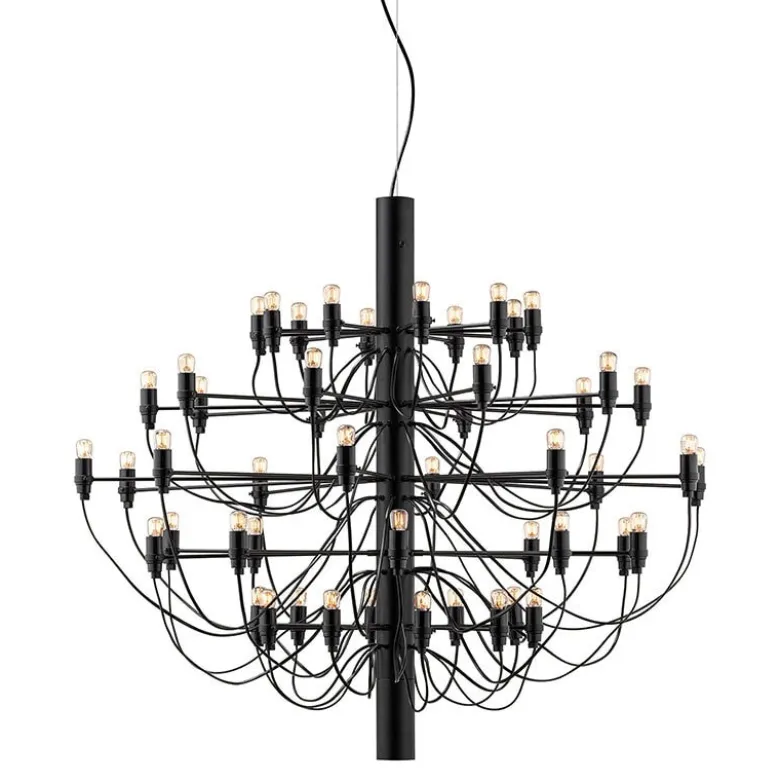 2097/50 taklampa mattsvart