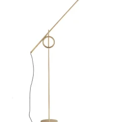 Tangent media golvlampa guld