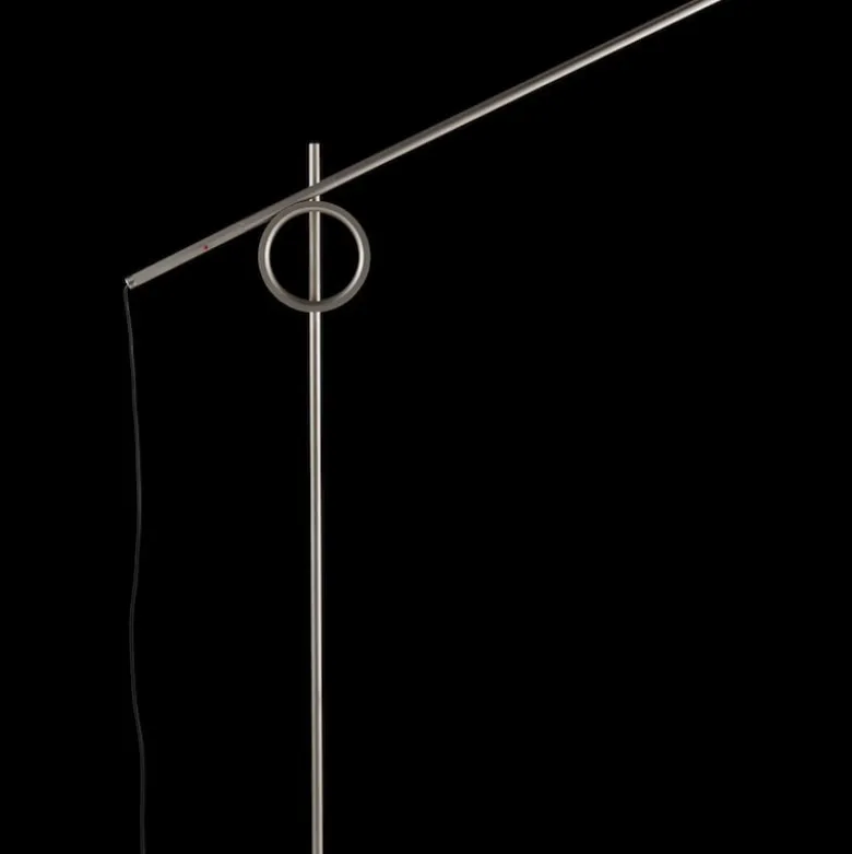 Tangent media golvlampa silver