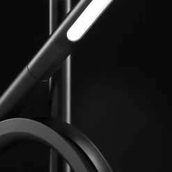 Tangent media golvlampa vit