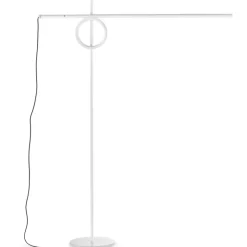 Tangent media golvlampa vit