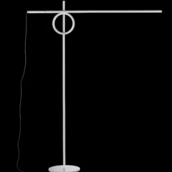 Tangent media golvlampa vit