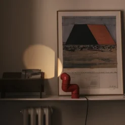 Tatu bord/vägglampa röd