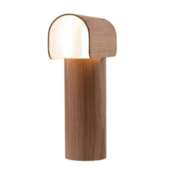 Teelo 8020 bordslampa valnöt