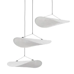 Tense Ø55 chandeliere taklampa white tyvek
