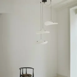 Tense Ø55 chandeliere taklampa white tyvek