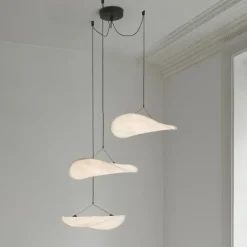 Tense Ø55 chandeliere taklampa white tyvek