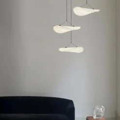 Tense Ø55 chandeliere taklampa white tyvek