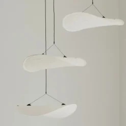 Tense Ø55 chandeliere taklampa white tyvek