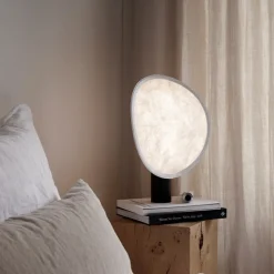 Tense portabel bordslampa Svart/Vit