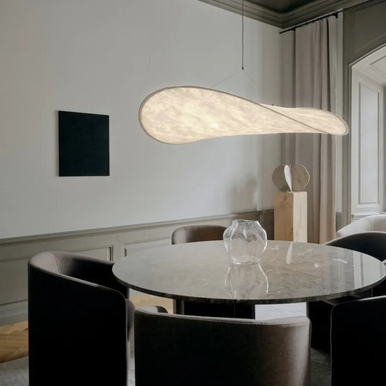 Tense Ø90 taklampa White Tyvek