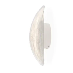 Tense vägglampa vit