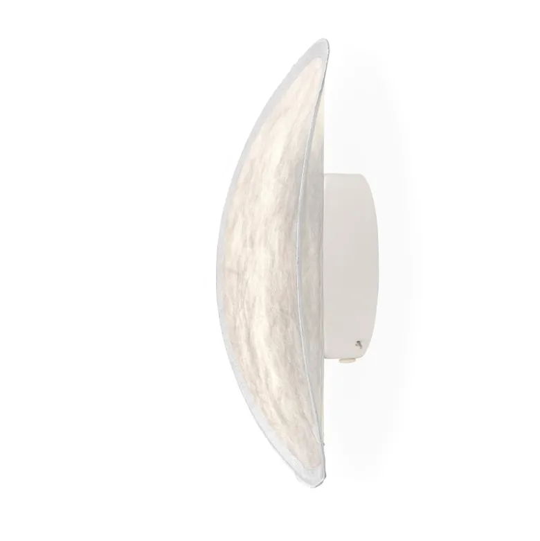 Tense vägglampa vit
