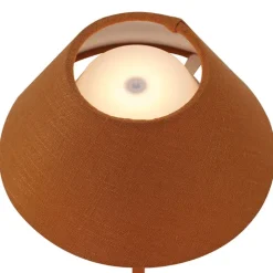 Teya portabel bordslampa terracotta
