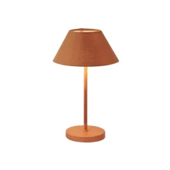 Teya portabel bordslampa terracotta