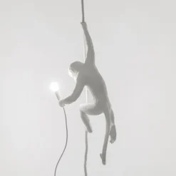 The Monkey Lamp ceiling Taklampa vit