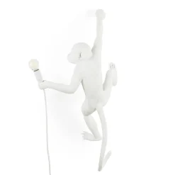 The Monkey lamp hanging right vägglampa vit