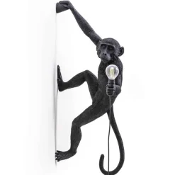 The Monkey Lamp Hanging right outdoor vägglampa svart