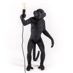The Monkey Lamp standing outdoor Bordslampa svart