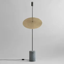 The Moon golvlamp brass