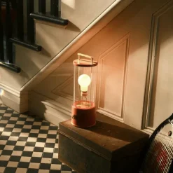 The Muse 2.0 portabel bordslampa IP44 Claycourt Orange