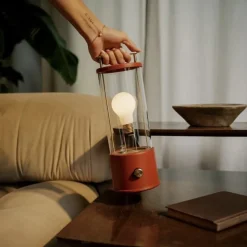 The Muse 2.0 portabel bordslampa IP44 Pomona Red