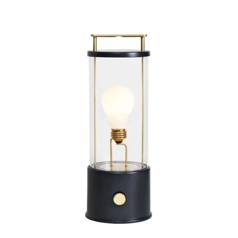 The Muse portabel bordslampa hackles black