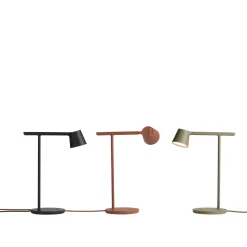 Tip bordslampa kopparbrun