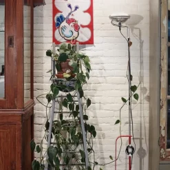Toio LED golvlampa röd