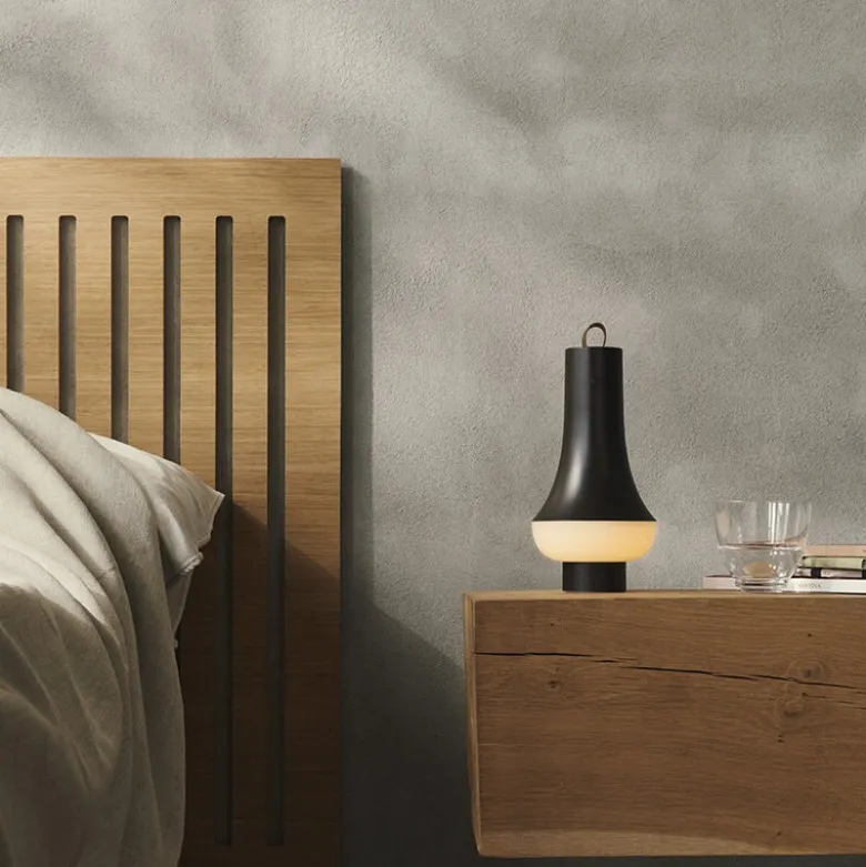 Tomoshi Portable bordslampa dark brown