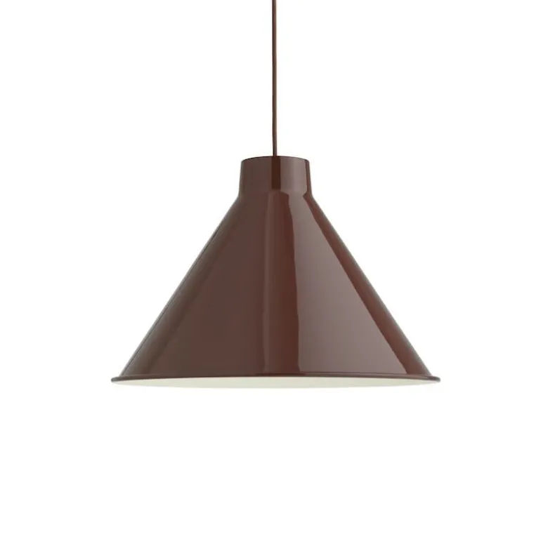 Top Ø38 taklampa djup röd