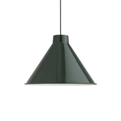 Top Ø38 taklampa mörk grön