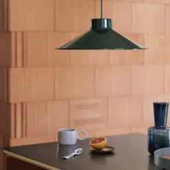 Top Ø36 taklampa mörk grön