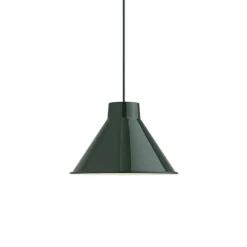 Top Ø28 taklampa mörk grön