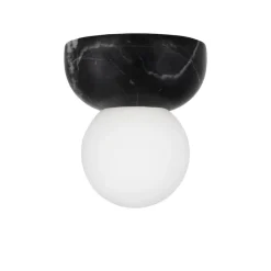 Torrano 13 badrumsbelysning svart marmor IP44