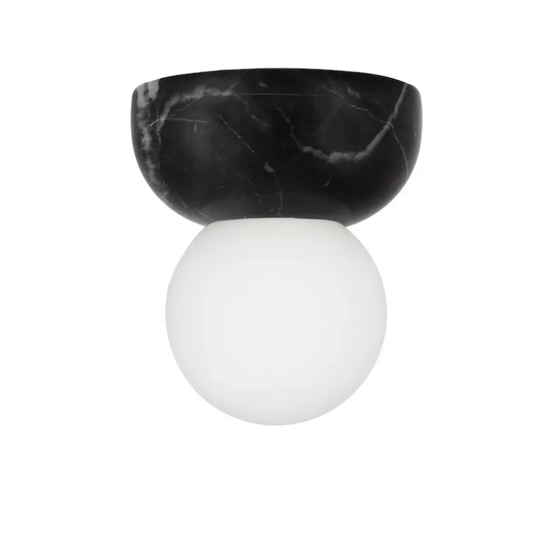 Torrano 13 badrumsbelysning svart marmor IP44