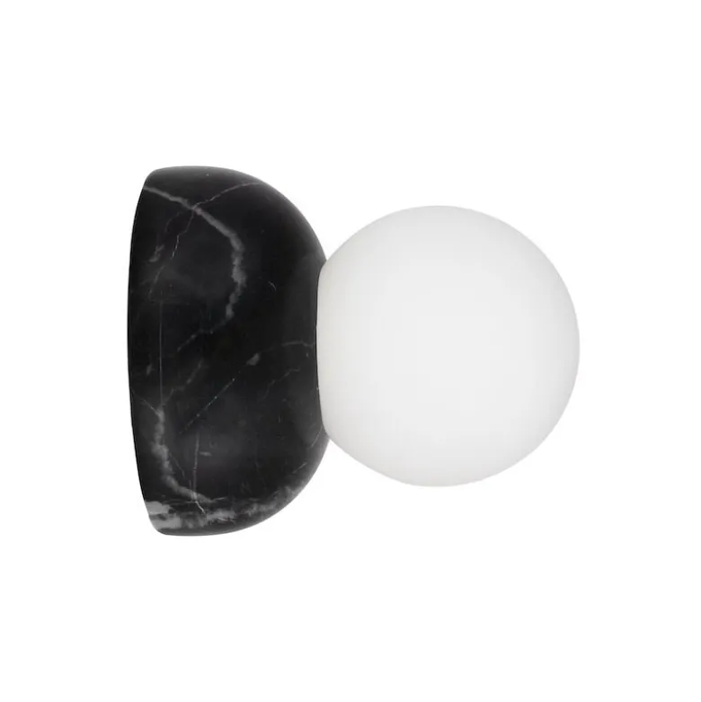 Torrano 13 badrumsbelysning svart marmor IP44