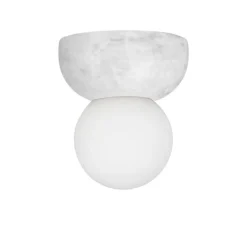 Torrano 13 badrumsbelysning vit marmor IP44