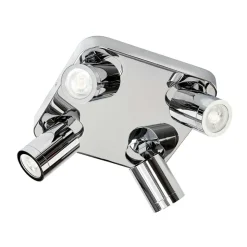 Torsö 4:a taklampa krom