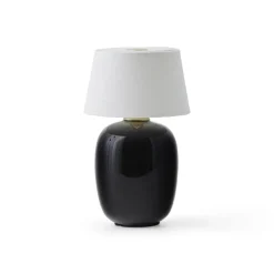 Torso portable bordslampa svart