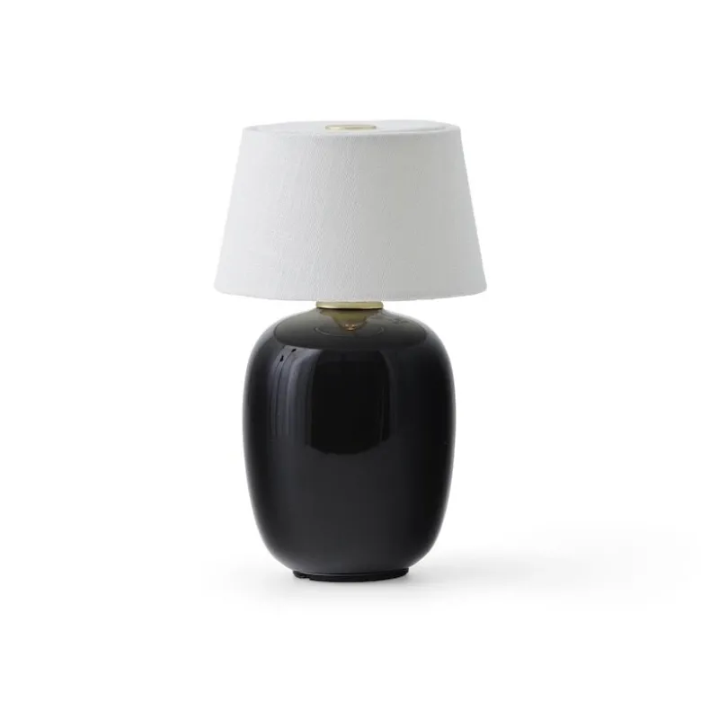 Torso portable bordslampa svart