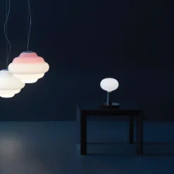 Tray bordlampa röd