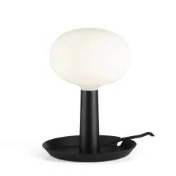 Tray bordlampa svart