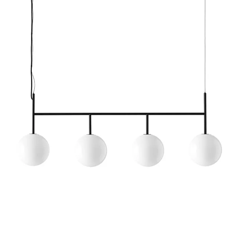 TR Bulb frame taklampa svart/matt vit
