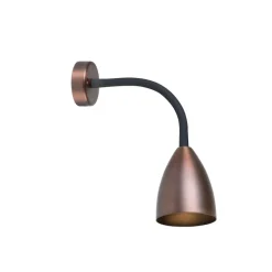 Trotsig Vägglampa oxid
