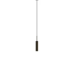 Tubulaire H24 cm taklampa bronzed brass